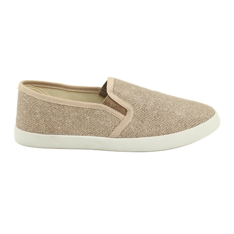 Sabatina Tênis slip-on dourado DMC-15