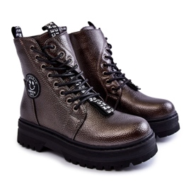 Botas Quentes para Crianças Caçadores Cinza Escuro Conley castanho