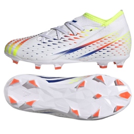 Chuteiras Adidas Predator Edge.3 Fg Jr GW0981 branco branco