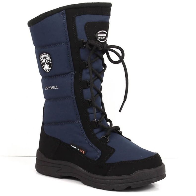 Botas altas impermeáveis ​​American Club Jr AM906B azul marinho