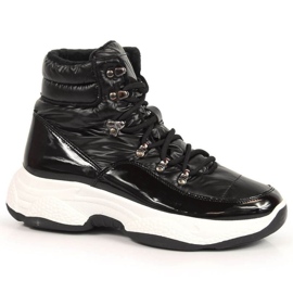 Calçado esportivo com isolamento alto Vinceza W JAN163A preto Calçado esportivo com isolamento alto Vinceza W JAN163A preto