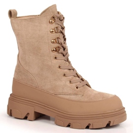 Bota de caminhada com isolamento Potocki W WOL112B bege