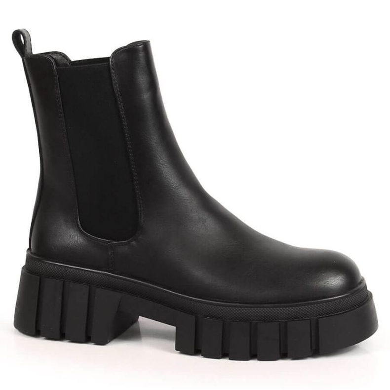 Botas na plataforma isoladas Sergio Leone W SK392A preto