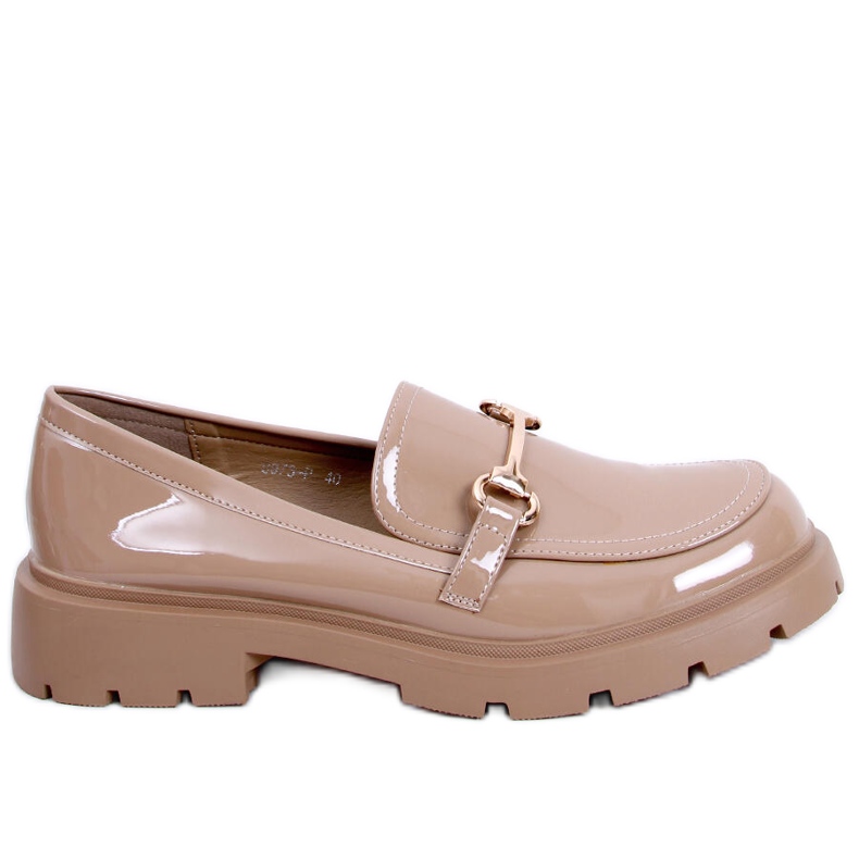 PA1 Mocassins de mulher Bridget Khaki bege