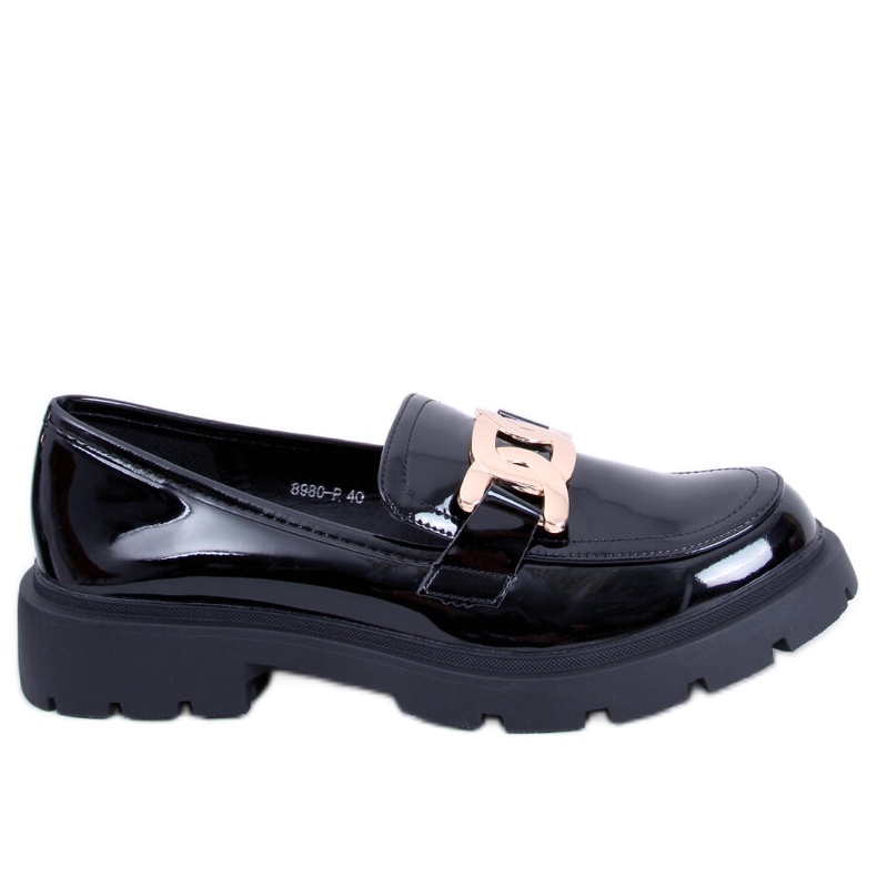 PA1 Mocassins femininos Sophie Black preto