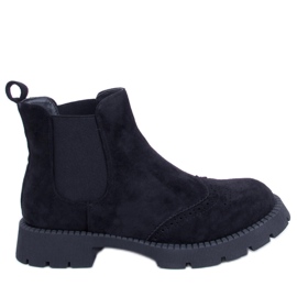 PA1 Botas Chelsea de mulher Ethel Black preto