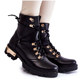 Workery Lewski Shoes 3243 Botas pretas preto