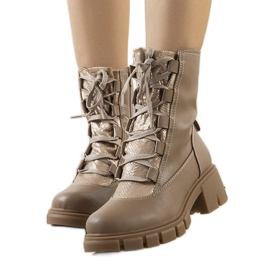 Botas de mulher Alcaraz castanhas marrom