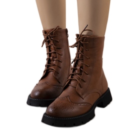 BM Sapatos de mulher Idalia castanhos marrom