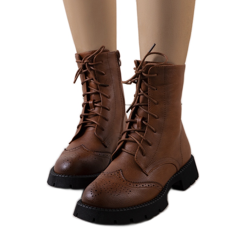 BM Sapatos de mulher Idalia castanhos