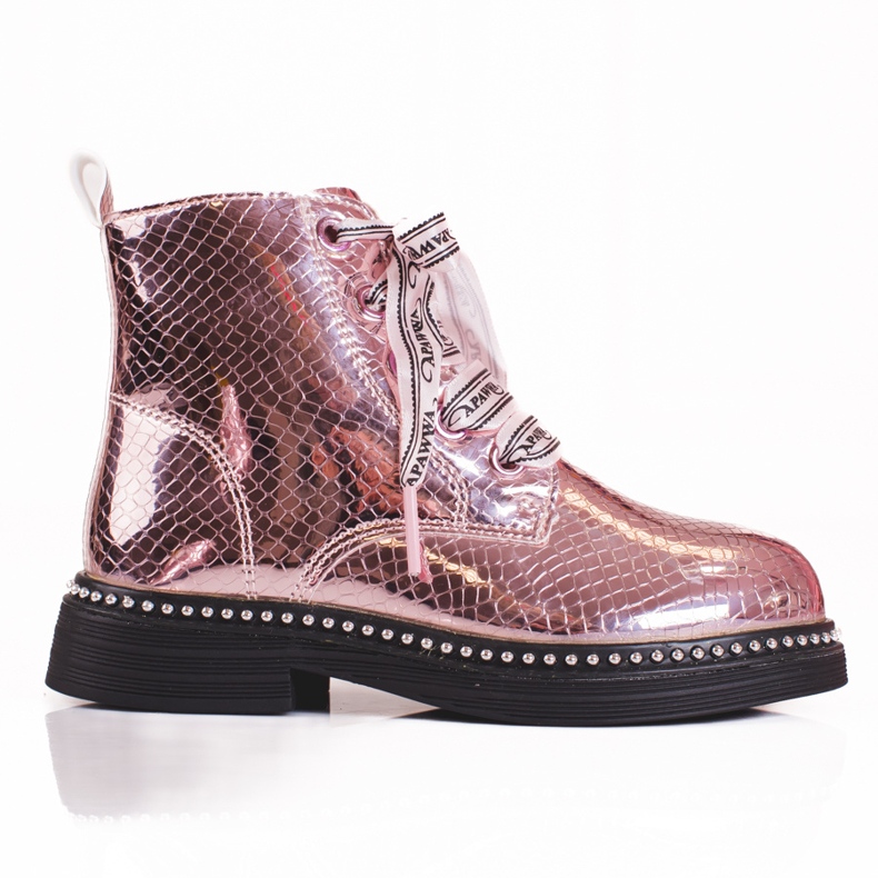 Botas elegantes para menina Shelovet rosa