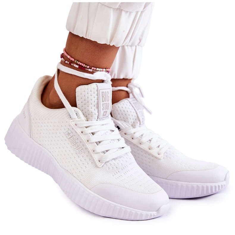 Tênis feminino Big Star KK274062 Branco