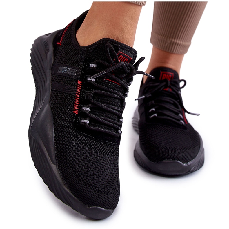 Tênis feminino Memory Foam System Big Star KK274345 Preto