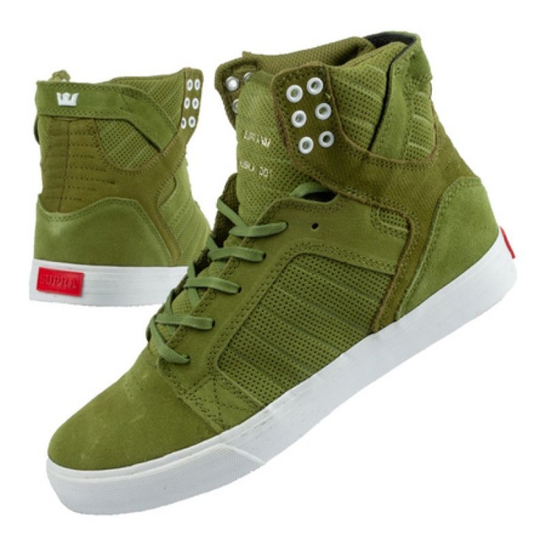 DC Tênis Supra Skytop M 08003-371 verde