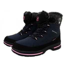 Botas de neve impermeáveis ​​American Club Jr AM865A azul