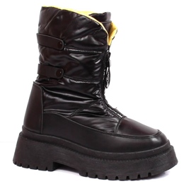 Botas de neve acolchoadas Vinceza W JAN168 preto Botas de neve acolchoadas Vinceza W JAN168 preto