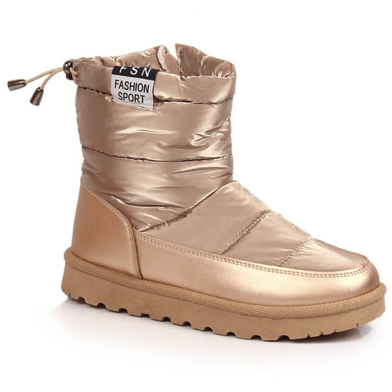 Botas de neve metálicas Potocki W WOL119B multicolorido rosa