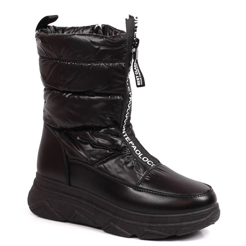 Botas de neve com zíper Potocki W WOL120A preto