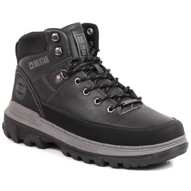 Botas pretas de homem Big Star KK174120 preto Botas pretas de homem Big Star KK174120 preto