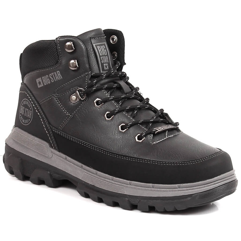 Botas pretas de homem Big Star KK174120 preto