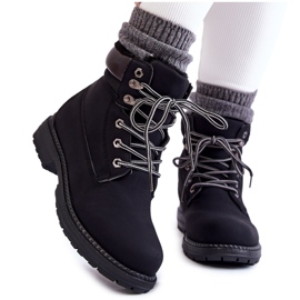 FB3 Botas quentes femininas Lonne pretas preto