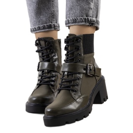 PA1 Sapato de salto alto verde Messina PA1 Sapato de salto alto verde Messina