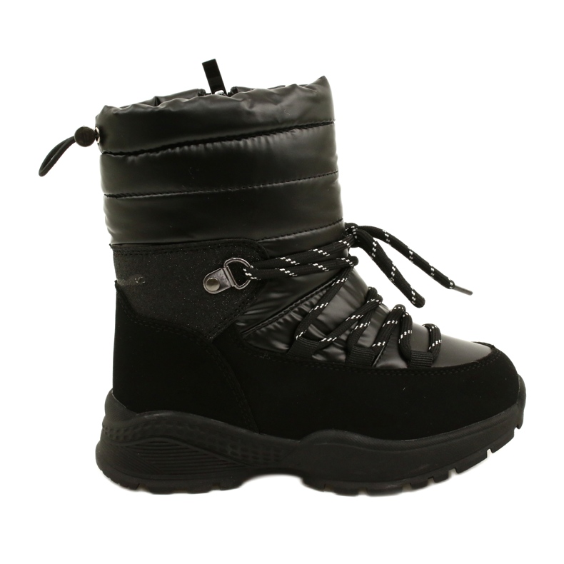 Botas de neve para crianças Miss Evento 22DZ23-5269 Preto