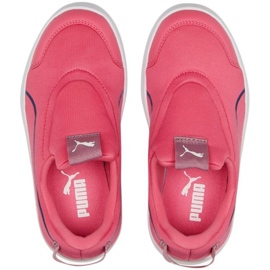 Puma Courtflex v2 Slip On Ps sapatos 374858 12 rosa Puma Courtflex v2 Slip On Ps sapatos 374858 12 rosa