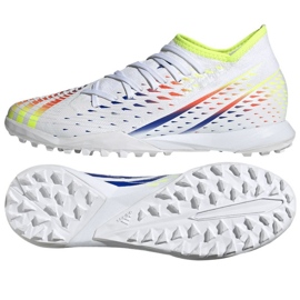 Chuteira Adidas Predator Edge.3 Tf M GW0951 branco branco Chuteira Adidas Predator Edge.3 Tf M GW0951 branco branco