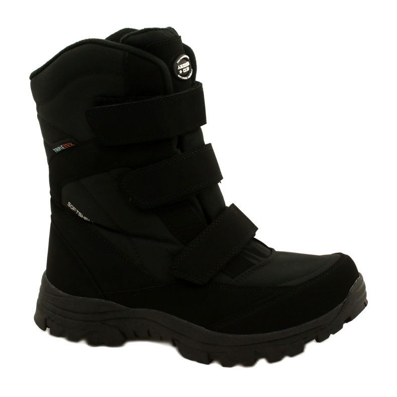 American Club Botas Softshell Aquecidas Com Velcro SN06 / 22 Preto American Club Botas Softshell Aquecidas Com Velcro SN06 / 22 Preto