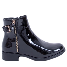 PA1 Botas lacadas Frankie Black preto PA1 Botas lacadas Frankie Black preto