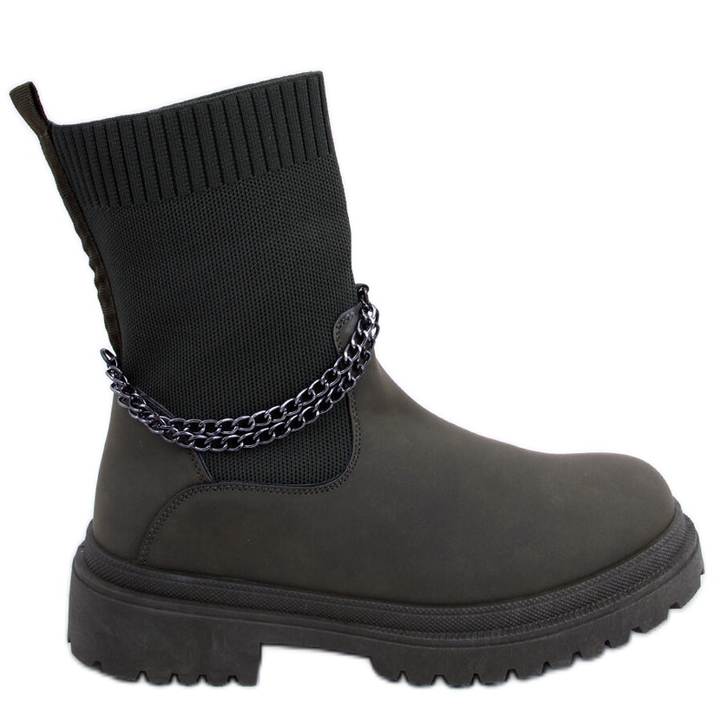 PA1 Botas com parte superior flexível Jesse Blackish Green verde