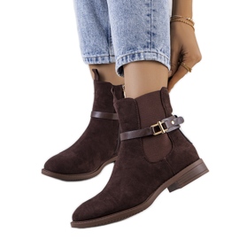 Botas Odila clássicas castanhas marrom