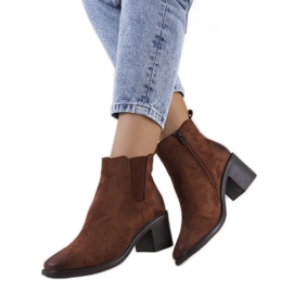 Bota cano alto Luiza marrom