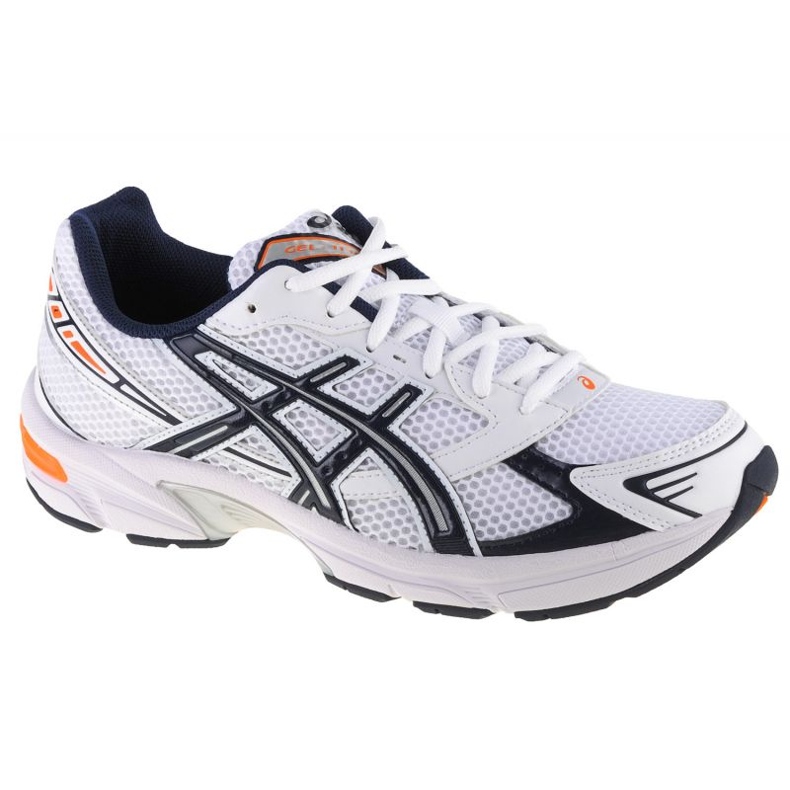 Tênis de corrida Asics Gel-1130 M 1201A256-106 branco azul marinho