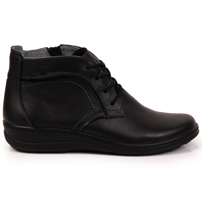 Botas de couro pretas isolantes pretas Helios 612-2 preto