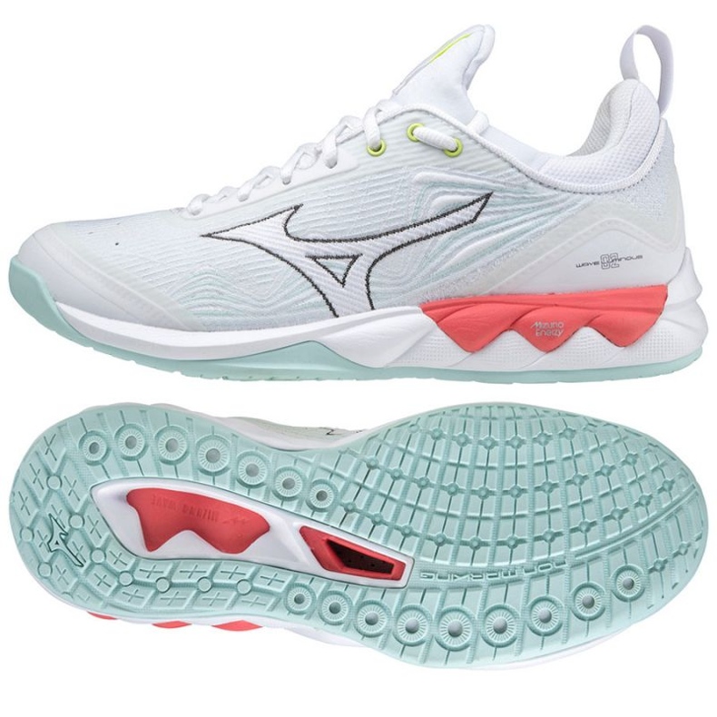 Tênis de voleibol Mizuno Wave Luminous 2 V1GC212010, branco