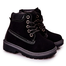 PA1 Botas de caçadores infantis pretas Milos H-50A / C preto PA1 Botas de caçadores infantis pretas Milos H-50A / C preto