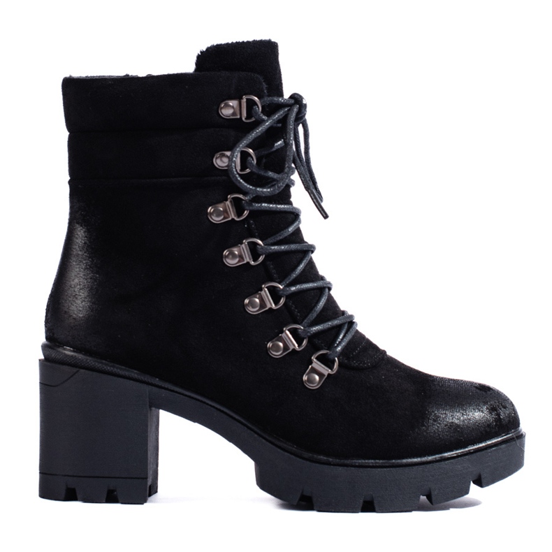 Bolsas femininas isoladas em camurça ecológica preto