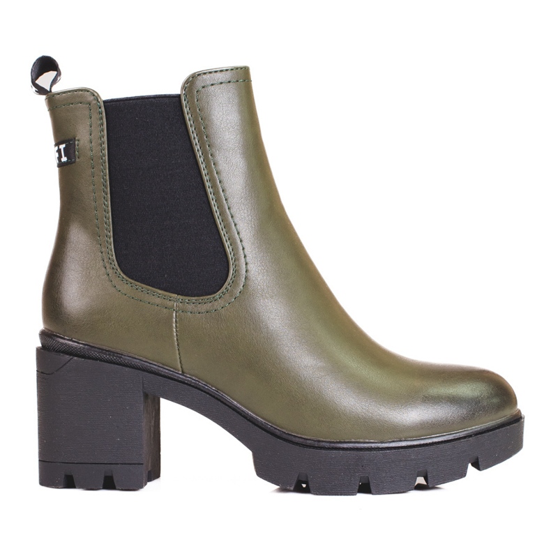 Botins verdes femininos