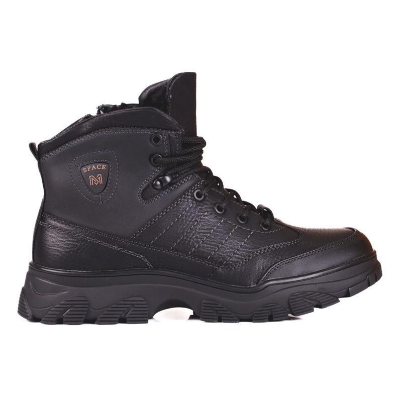 Botas de inverno de homem Shelovet pretas preto