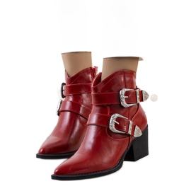 PA1 Botas de cowboy Sulla vermelhas vermelho