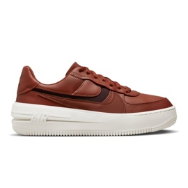 Tênis Nike Air Force 1 PLT.AF.ORM DJ9946-603 castanho
