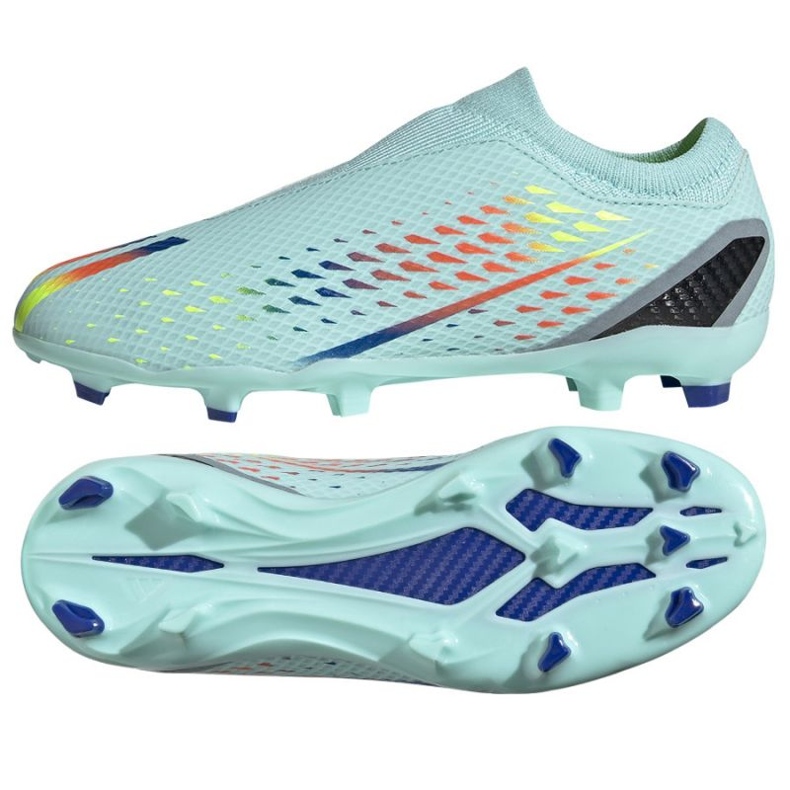 Chuteiras Adidas X Speedportal.3 Ll Fg Jr GW8472 azul azul