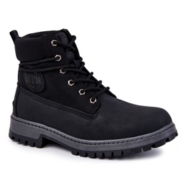 Botas Masculinas Memory Foam Big Star KK174206 Preto