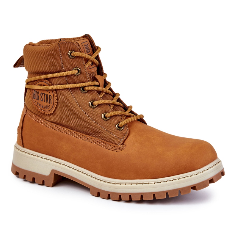 Espuma de memória Trappers Masculino Big Star KK174203 Camelo castanho