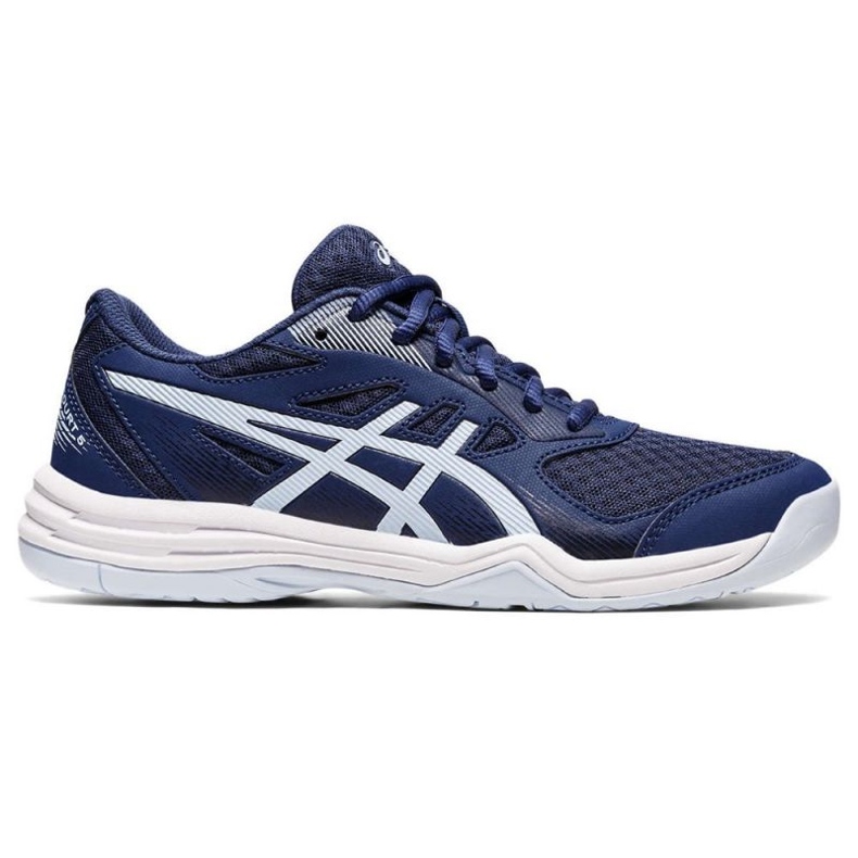 Asics Upcourt 5 W 1072A088 400 tênis de vôlei azul