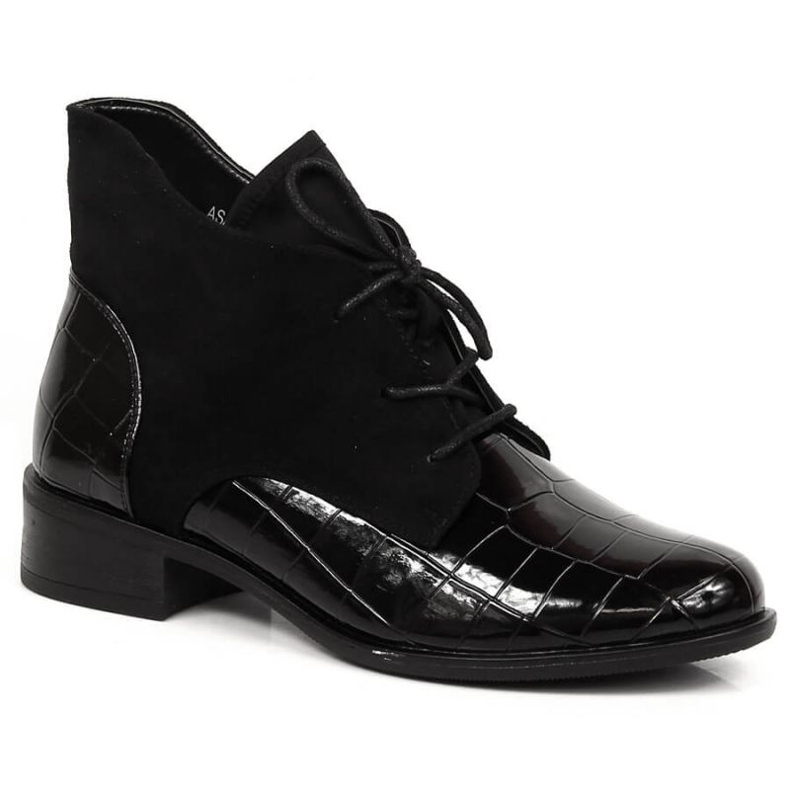 Botas com atacadores Jezzi W JEZ299C preto