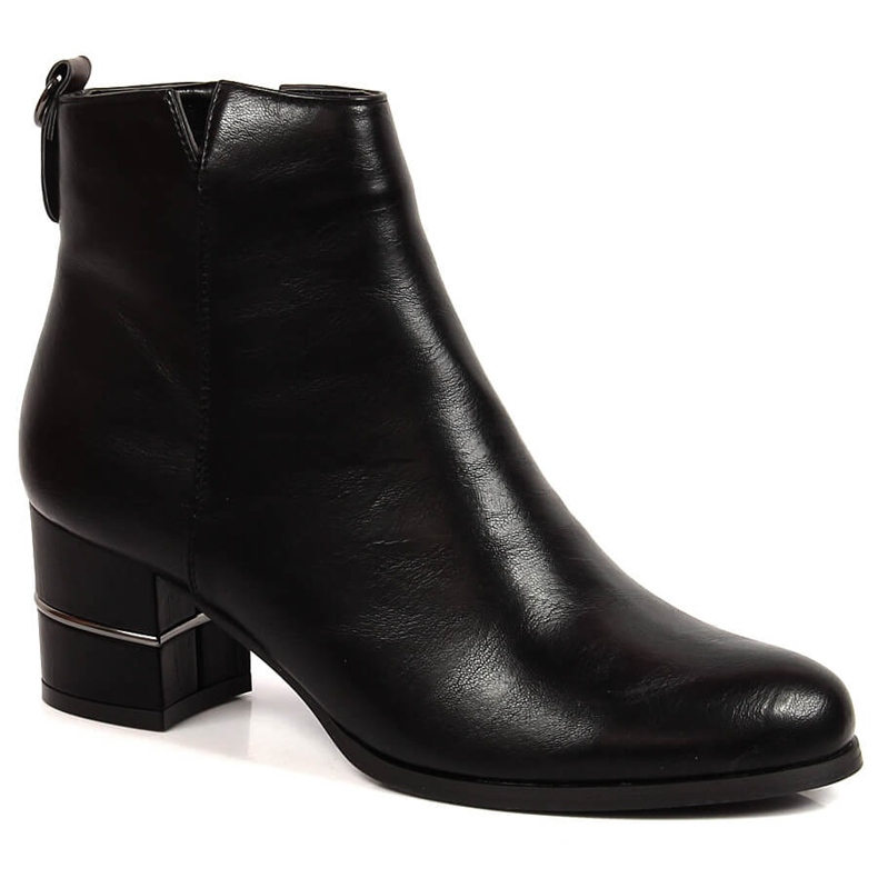 Botas Chelsea Black Warm no poste por M. Daszyński preto