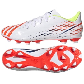 Chuteira Adidas Predator Edge.4 FxG M GW0989 branco branco Chuteira Adidas Predator Edge.4 FxG M GW0989 branco branco